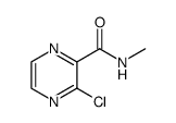 3-chloro-N-methylpyrazine-2-carboxamide Structure