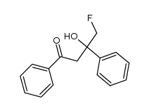 4-fluoro-3-hydroxy-1,3-diphenyl-1-butanone Structure