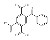 Benzophenone-2,4,5-tricarboxylic Acid Structure