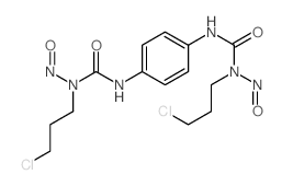 1-(3-chloropropyl)-3-[4-[(3-chloropropyl-nitroso-carbamoyl)amino]phenyl]-1-nitroso-urea picture