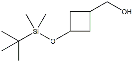 (3-((叔丁基二甲基硅烷基)氧基)环丁基)甲醇结构式