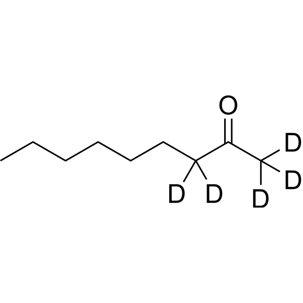 Heptyl methyl ketone-d5 Structure