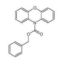 10H-吩恶嗪-10-羧酸苄酯结构式