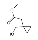 1-羟基甲基环丙烷乙酸甲酯结构式