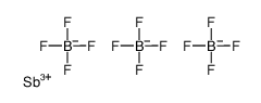 antimony(3+),tritetrafluoroborate Structure