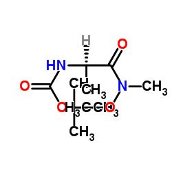 (R)-叔丁基(1-(甲氧基(甲基)氨基)-1-氧代丙-2-基)氨基甲酸酯图片