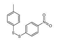 1-methyl-4-[(4-nitrophenyl)disulfanyl]benzene结构式