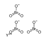 yttrium(3+),tribromate Structure