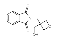 2-((3-(hydroxymethyl)oxetan-3-yl)methyl)isoindoline-1,3-dione Structure