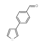 4-(3-thienyl)benzaldehyde structure