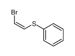 Z-β-bromovinyl phenyl sulfide Structure