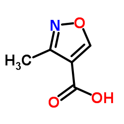 3-甲基异恶唑-4-羧酸结构式