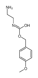 (4-methoxyphenyl)methyl N-(2-aminoethyl)carbamate结构式