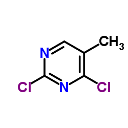 2,4-Dichloro-5-methylpyrimidine Structure