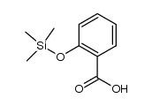 2-trimethylsilanyloxy-benzoic acid结构式