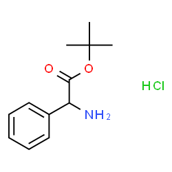 DL-Phg-Otbu.Hcl Structure