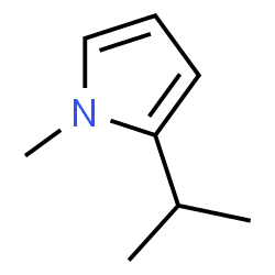 1H-Pyrrole,1-methyl-2-(1-methylethyl)-(9CI)结构式