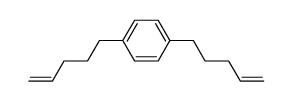 1,4-di(4'-pentenyl)benzene Structure