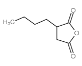2,5-Furandione,3-butyldihydro- Structure