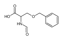 N-Formyl-O-benzyl-DL-serin结构式