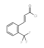 3-(2-三氟甲基苯基)-丙烯酰氯结构式