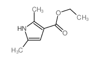 2,5-二甲基吡咯-3-乙酯结构式