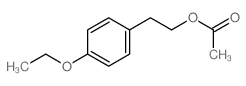 Benzeneethanol,4-ethoxy-, 1-acetate结构式