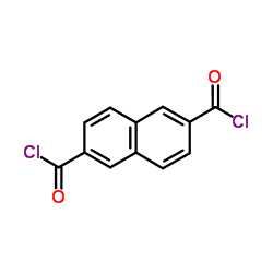 2,6-Naphthalenedicarbonyl dichloride Structure