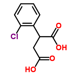 2-(2-Chlorophenyl)succinic acid结构式