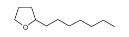 2-heptyl tetrahydrofuran Structure