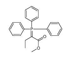 methyl 2-(triphenyl-λ5-phosphanylidene)butanoate结构式