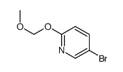 5-溴-2-(甲氧基甲氧基)吡啶结构式