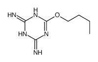2,4-Diamino-6-(butoxy)-1,3,5-triazine Structure
