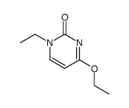 4-ethoxy-1-ethyl-2(1H)-pyrimidinone结构式