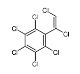 (E)-Alpha,Beta,2,3,4,5,6-七氯苯乙烯结构式