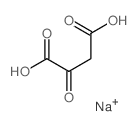 Butanedioic acid,2-oxo-, sodium salt (1:2) structure
