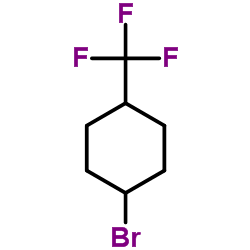1-Bromo-4-(trifluoromethyl)cyclohexane Structure