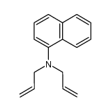 N,N-diallylnaphthalen-1-amine结构式