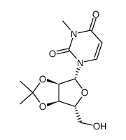 N3-methyl-2',3'-O-isopropylideneuridine Structure