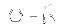 2-dimethoxyphosphorylethynylbenzene Structure