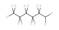 1H-Tridecafluorohexane structure