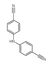 Benzonitrile,4,4'-iminobis- Structure