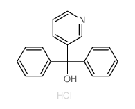 diphenyl-pyridin-3-yl-methanol structure