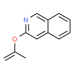Isoquinoline, 3-[(1-methylethenyl)oxy]- (9CI) Structure