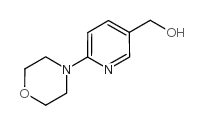 (6-吗啉-3-吡啶基)甲醇结构式