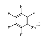 (perfluorophenyl)zinc(II) chloride结构式