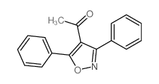 1-(3,5-diphenyloxazol-4-yl)ethanone结构式