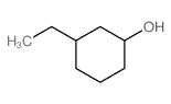 Cyclohexanol, 3-ethyl- Structure