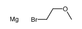 1-bromo-2-methoxyethane,magnesium Structure