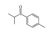 1-methyl-4-propan-2-ylsulfinylbenzene结构式